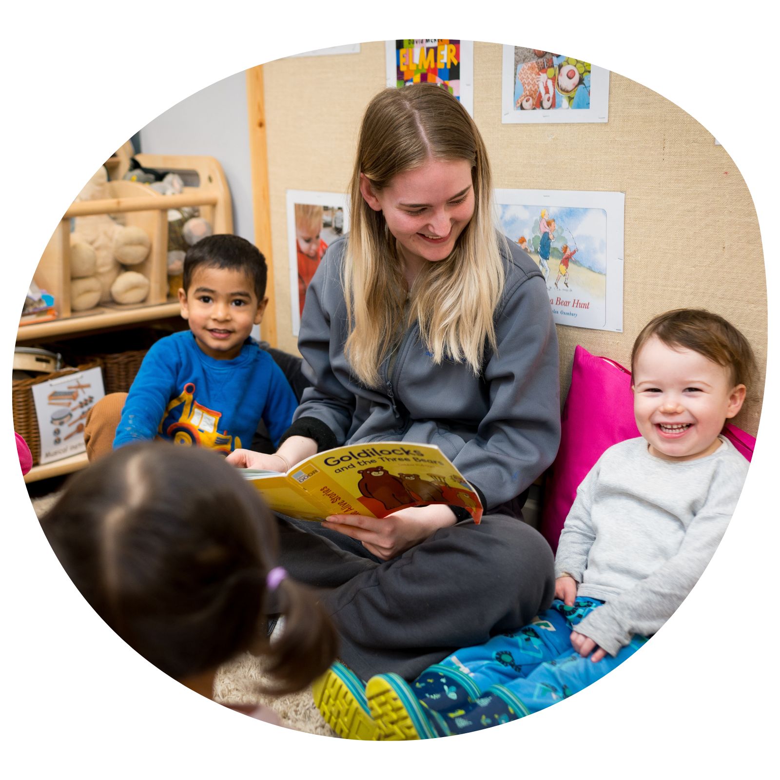 A safe, fun and caring environment that encourages development in three key areas: